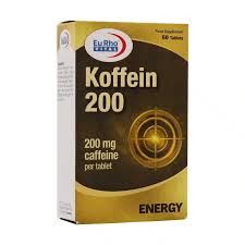 کافئین 200 میلی گرم یوروویتال