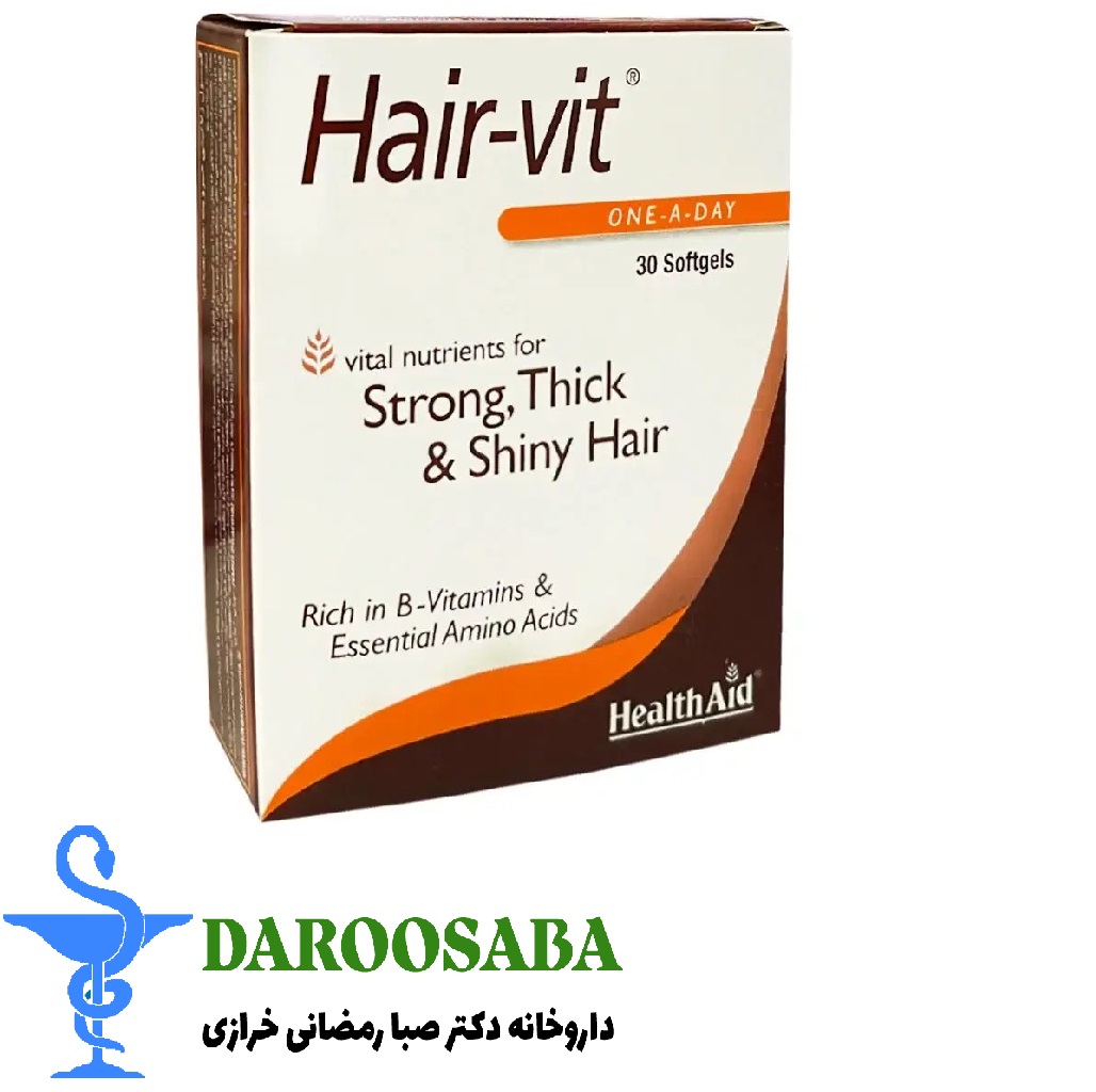سافت ژل هیر ویت هلث اید 30 عدد