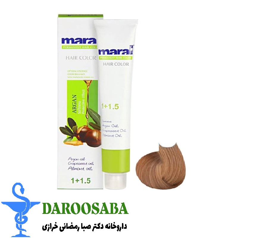 رنگ موی بلوند تنباکویی کد 6.05 مارال