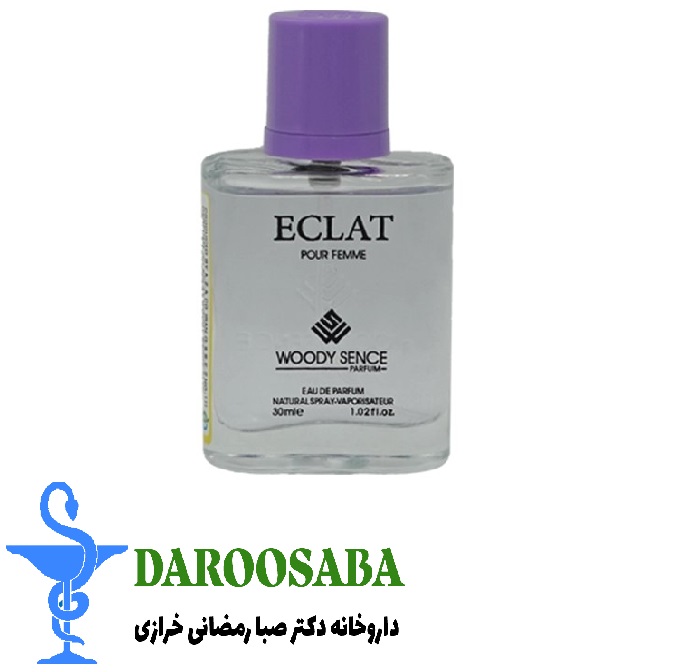 عطر جیبی زنانه وودی سنس مدل اکلت