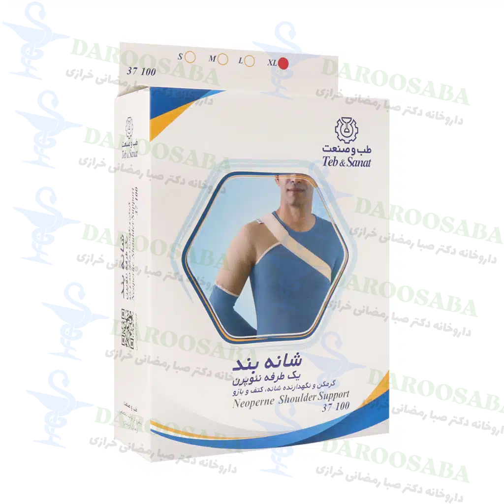 شانه بند یک طرفه نئوپرن طب و صنعت کد37100