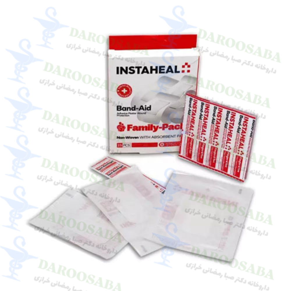 چسب زخم و پانسمان خانواده 25 عددی اینستاهیل