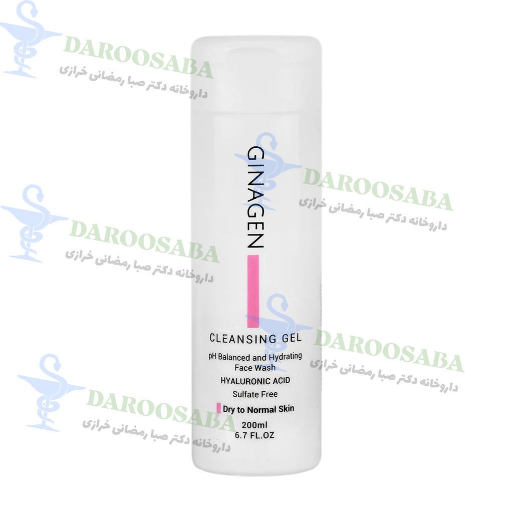 ژل شستشوی صورت پوست خشک ژیناژن