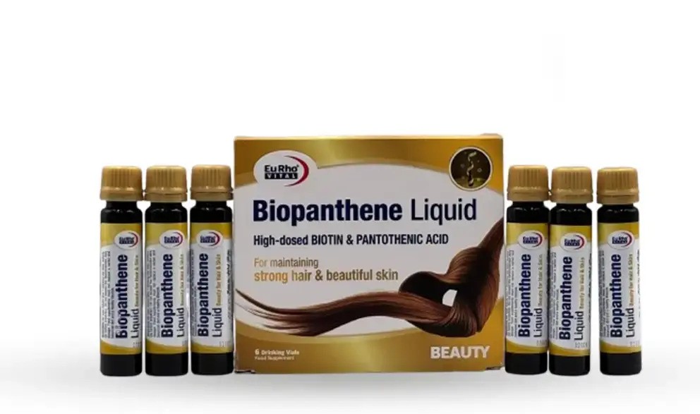 ویال بیوپانتن لیکوئید یوروویتال 6 عدد