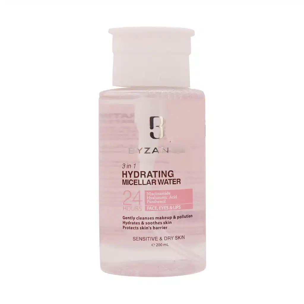 محلول پاک کننده آرایش پوست خشک و حساس بیزانس