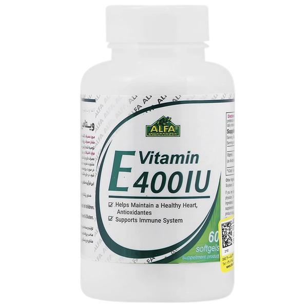 کپسول ویتامین ای 400 واحدی Alfa
