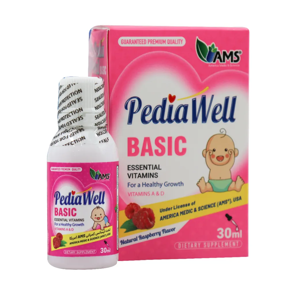 قطره خوراکی پدیاول بیسیک ای ام اس 30 میلی لیتر