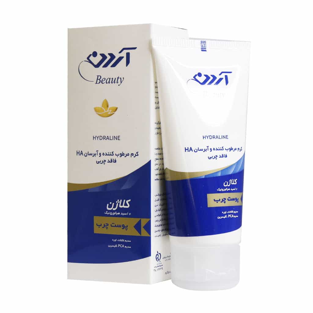 کرم مرطوب کننده و آبرسان کلاژن آردن پوست چرب