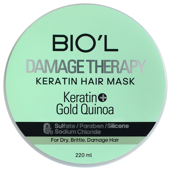 ماسک تقویت کننده ساقه مو بیول کراتین وکینوا