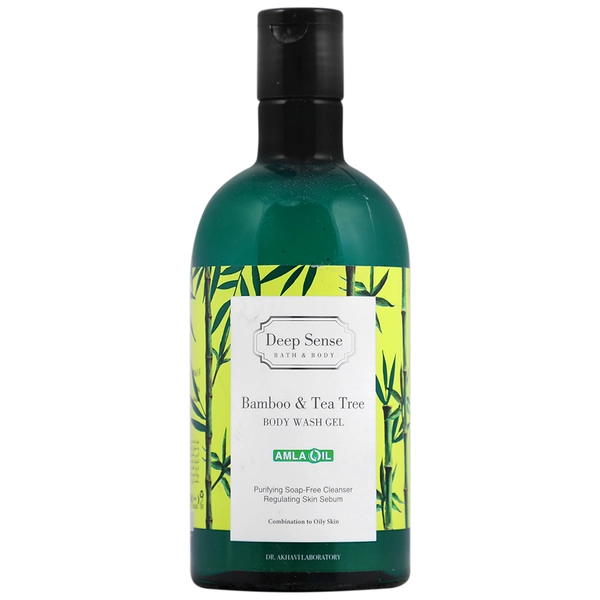 شامپو بدن درخت چای و بامبو پوست چرب دیپ سنس