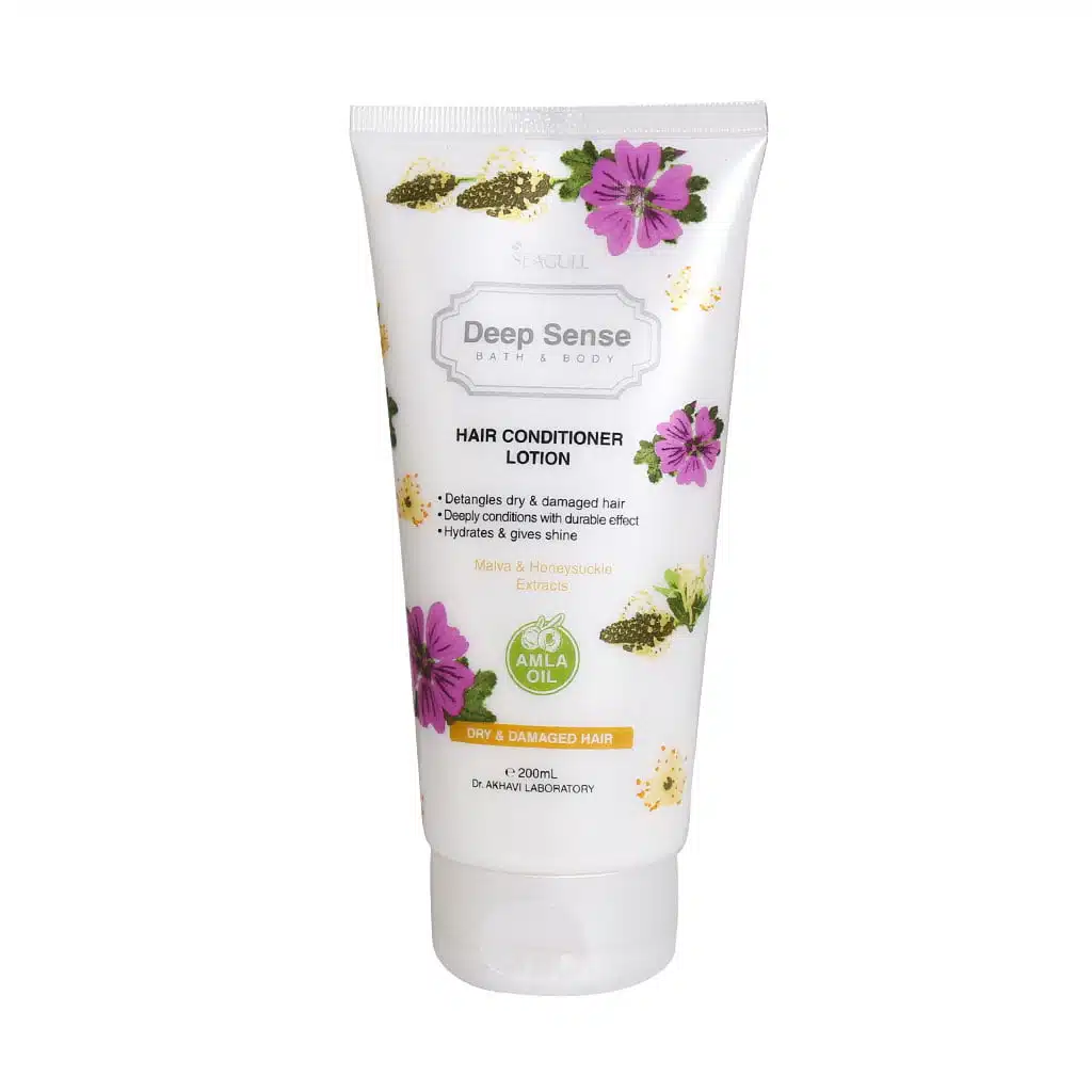 لوسیون نرم کننده موی خشک دیپ سنس سی گل