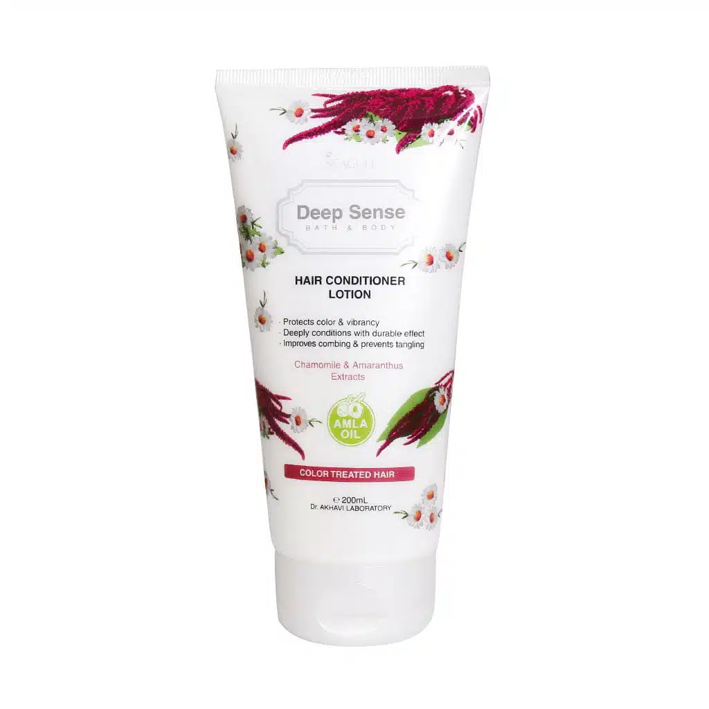 لوسیون نرم کننده موی رنگ شده دیپ سنس سی گل