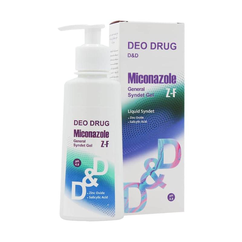 مایع شوینده صورت و بدن حاوی میکونازول نیترات دئودراگ
